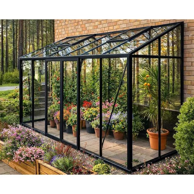 Bloomcabin Premium-Qualität Gewächshaus Wandgewächshaus GHLT4