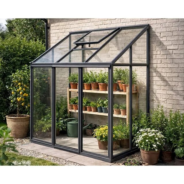 Bloomcabin Premium-Qualität Gewächshaus Wandgewächshaus GHLT1