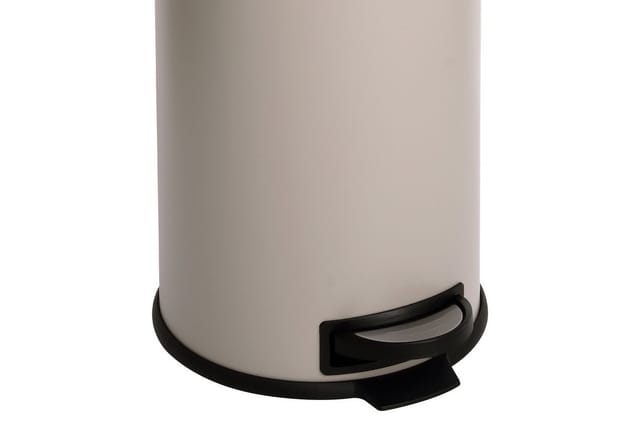 Svita T20 Treteimer Abfalleimer Mülleimer Edelstahl 20L Taupe