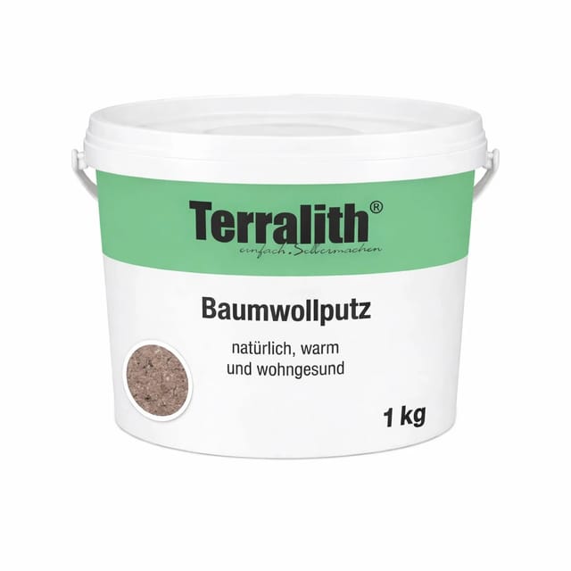 Terralith Baumwollputz Flüssigtapete Bwp -1 Kg- Bwp62