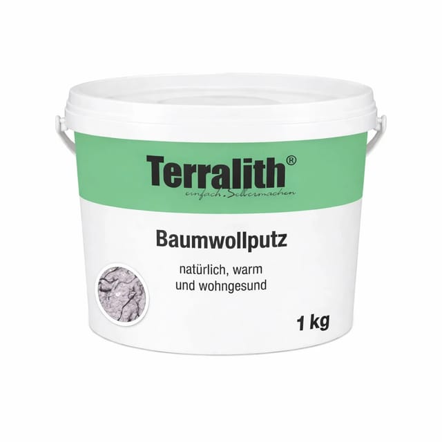 Terralith Baumwollputz Flüssigtapete Bwp -1 Kg- Bwp36