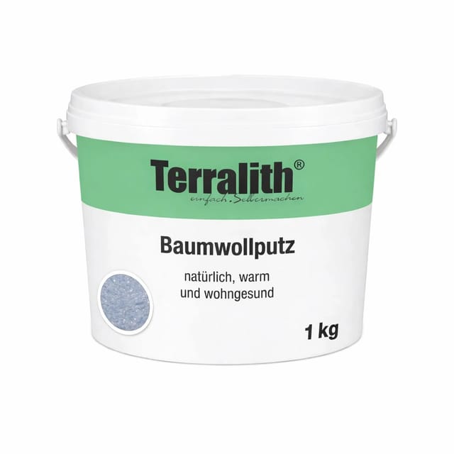 Terralith Baumwollputz Flüssigtapete Bwp -1 Kg- Bwp18