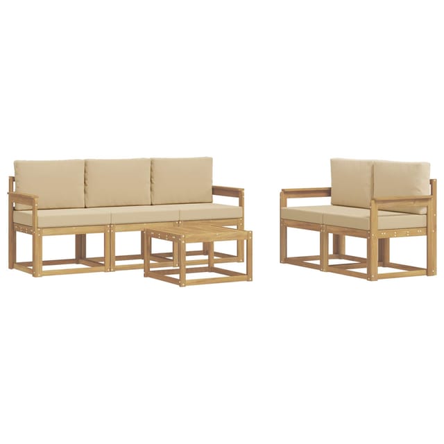 vidaXL Outdoor-Sofagarnitur 6-Tlg 3387237