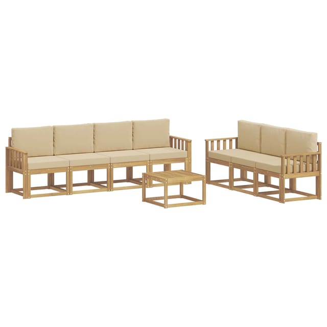 vidaXL Outdoor-Sofagarnitur 7-Tlg 3387347