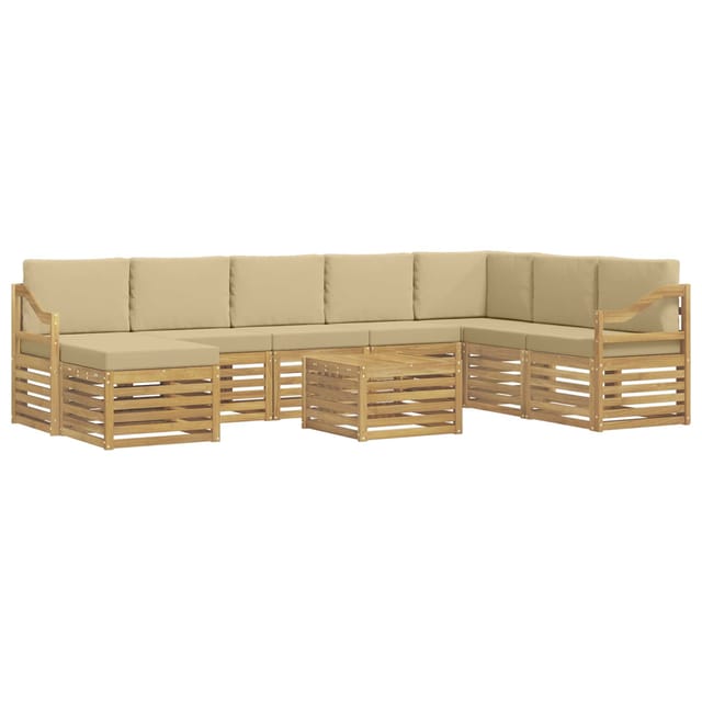vidaXL Sofagarnituren Massivholz Akazie 3392373
