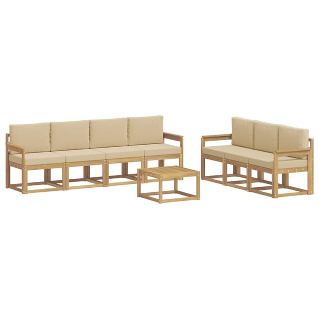 vidaXL Outdoor-Sofagarnitur 7-Tlg 3387342