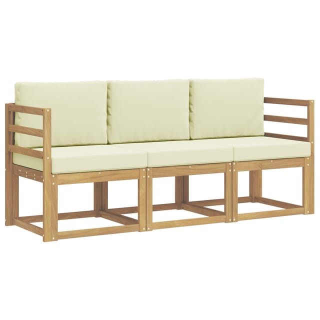 vidaXL Outdoor-Sofagarnitur 3-Tlg 3387159
