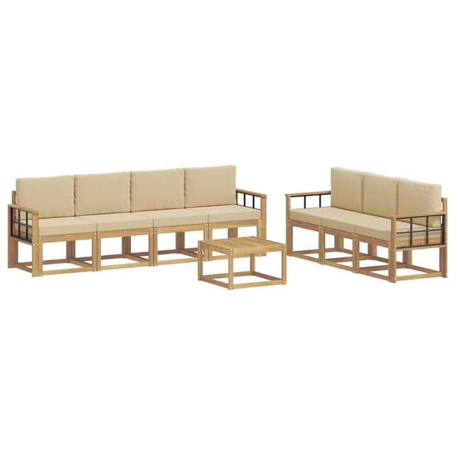 vidaXL Outdoor-Sofagarnitur 7-Tlg 3387362