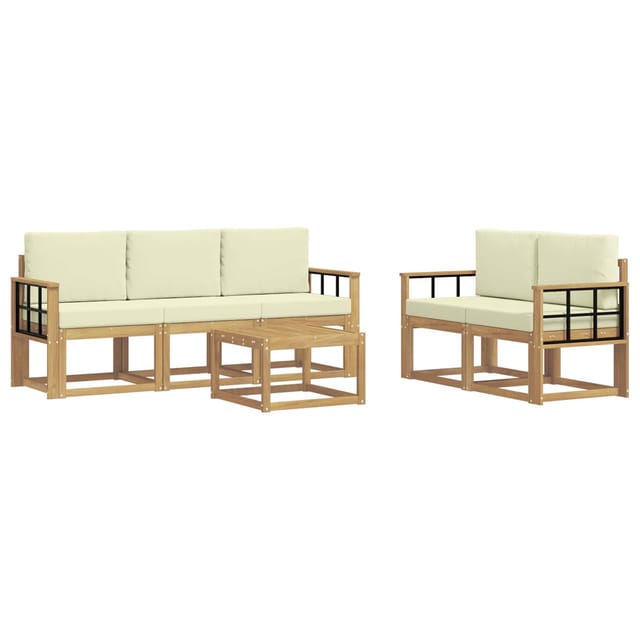vidaXL Outdoor-Sofagarnitur 6-Tlg 3387254