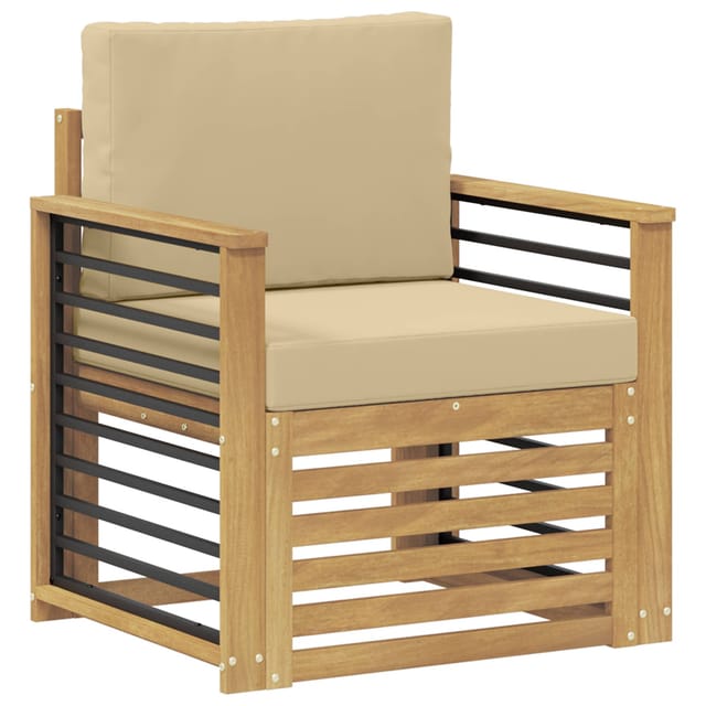 vidaXL Outdoor-Sofagarnitur Polyester Weiß 3439110