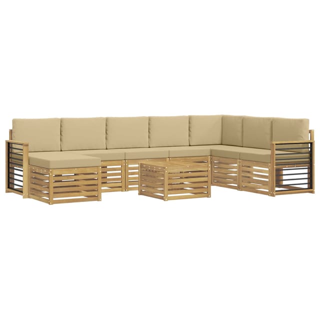 vidaXL Sofagarnituren Massivholz Akazie 3392368