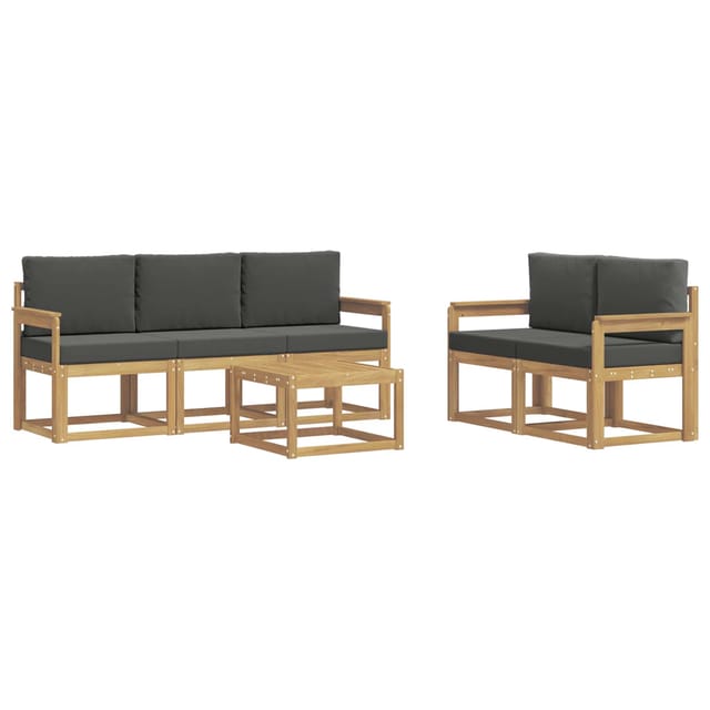 vidaXL Outdoor-Sofagarnitur 6-Tlg 3387236