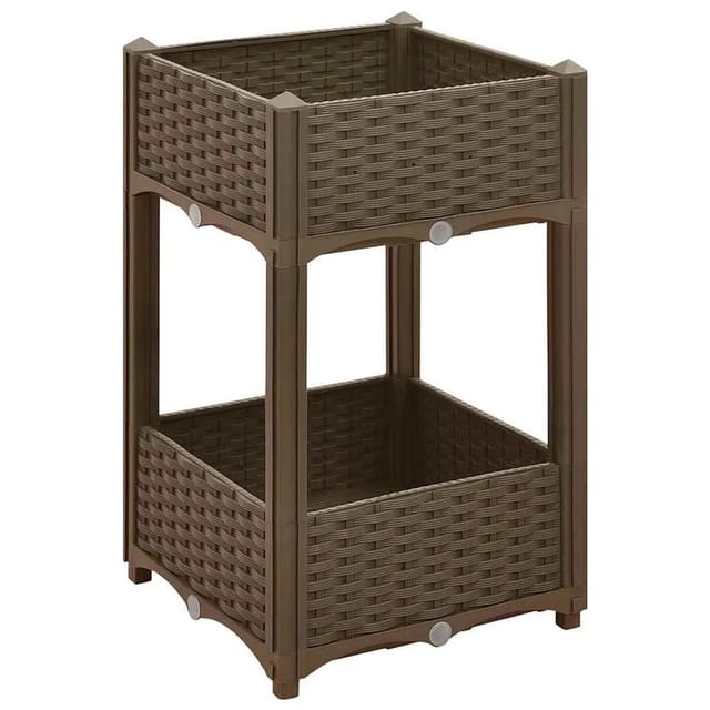 vidaXL Hochbeet 40x40x71 cm Polypropylen 316519