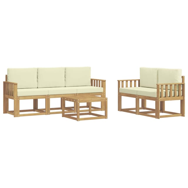 vidaXL Outdoor-Sofagarnitur 6-Tlg 3387239