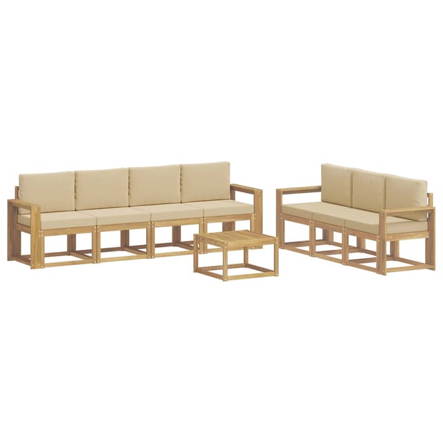 vidaXL Outdoor-Sofagarnitur 7-Tlg 3387357