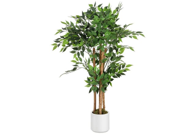 HOMCOM Artificial Plants Kunststoff 55L x 55B x 120H cm Grün