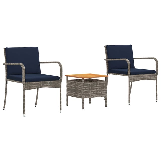 vidaXL Garten Set mit Kissen Stahl 42025113