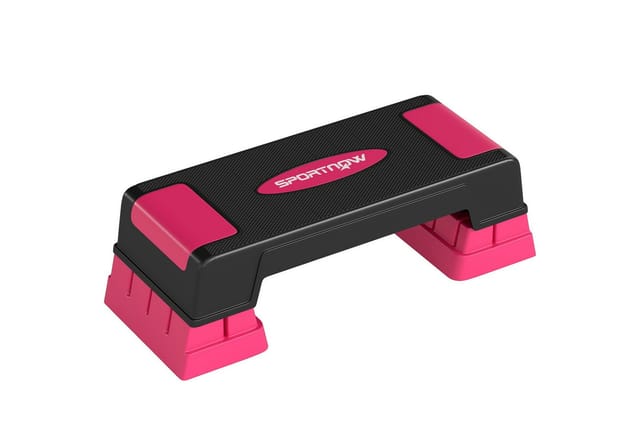 SPORTNOW Aerobic Exercise Stepper ABS 75L x 29B x 22,5H cm Rosa