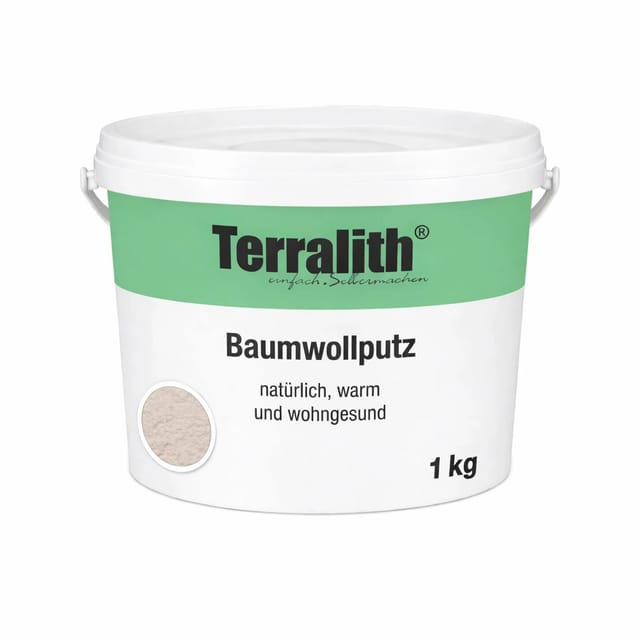 Terralith Baumwollputz Flüssigtapete Bwp -1 Kg- Bwp98