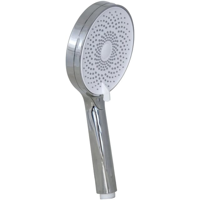 Euroshowers EuroFlux Handbrause 3 Strahlarten Chrom Weiß