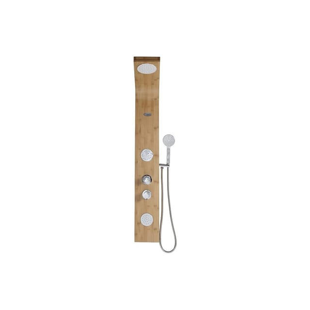 Vente-unique Duschsäule Tissia Naturfarben Hell 20 cm