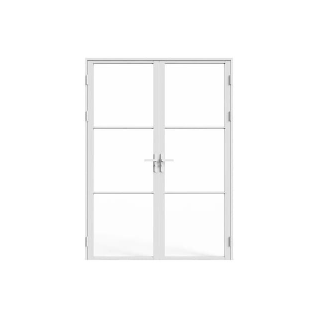 Vente-unique Tür-Komplettsets Maseru Weiß 73 cm