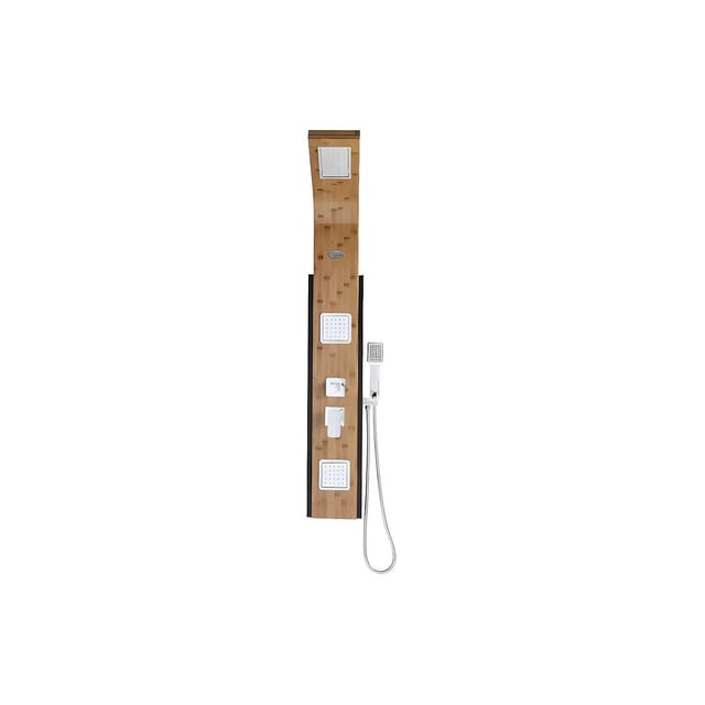 Vente-unique Duschsäule Dalima Naturfarben Hell 22 cm