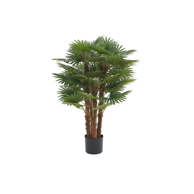 Vente-unique Kunstpflanze Rhapis Grün 65 cm