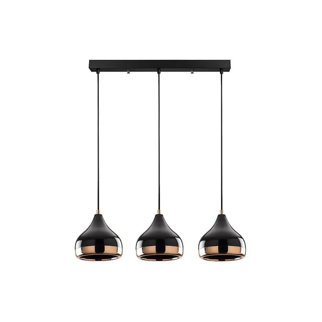 Vente-unique Hängeleuchte Und Kronleuchter Yildo Schwarz 67 cm