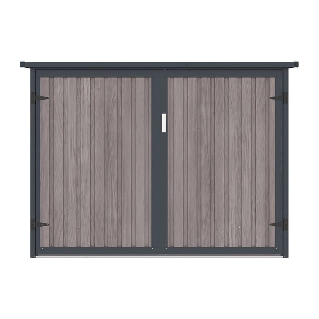 Vente-unique Fahrradbox Niki Naturfarben Dunkel 189 cm