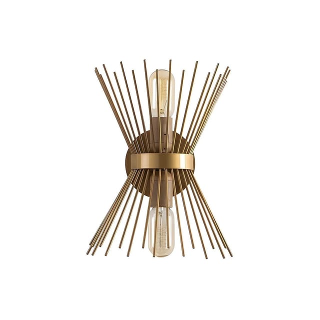 Vente-unique Wandlampe Kirpi Goldfarben 23 cm