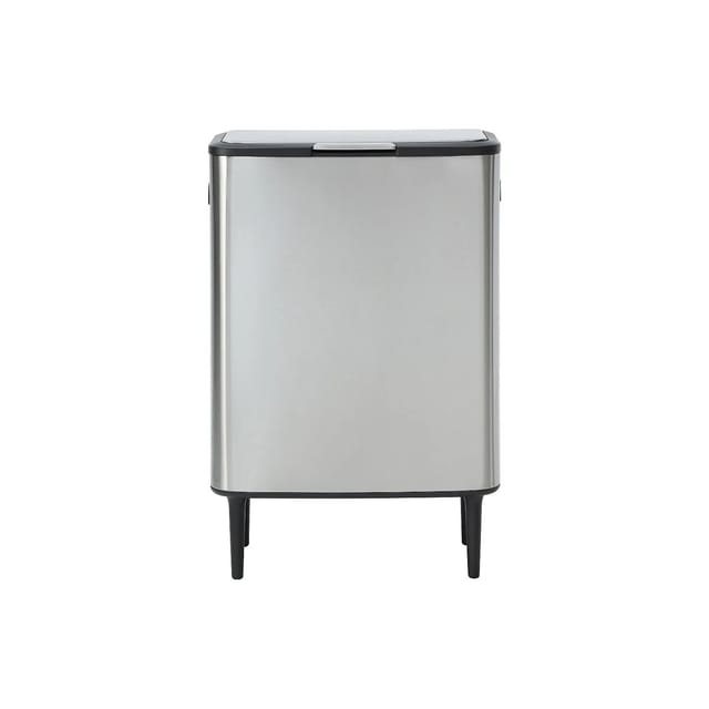 Vente-unique Küchenabfalleimer Dravik Silberfarben 53.4 cm