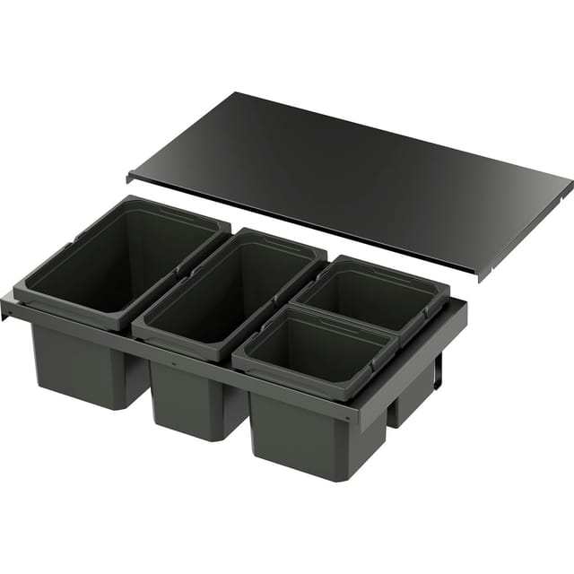 Vauth-Sagel Abfalltrennsystem Envi Flex Xs-216 Korpusbreite 800 mm 1x13, 1x10, 2x6, Lava