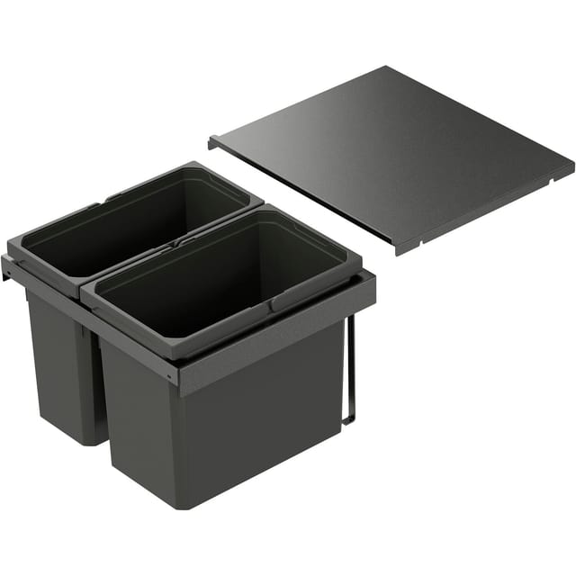 Vauth-Sagel Abfalltrennsystem Envi Flex Korpusbreite 500 mm 1x22, 1x16, Lava