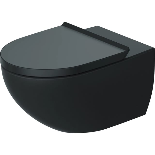 Duravit Wand-WC Architec mit Absenkautomatik Anthrazit Matt