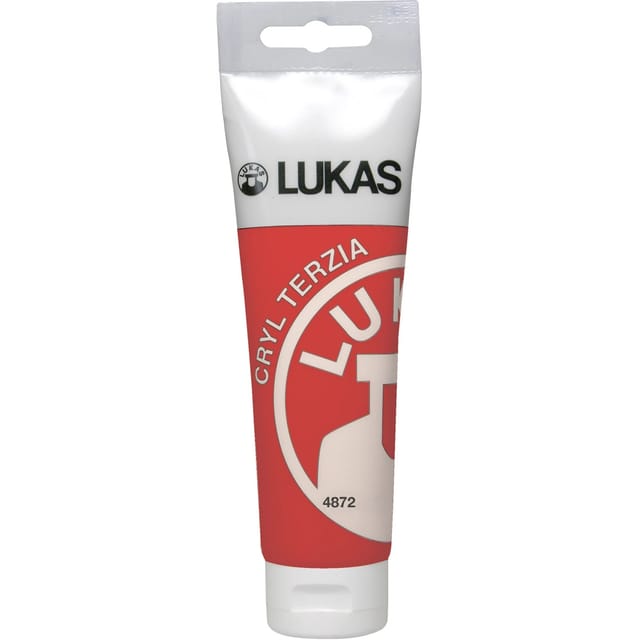Lukas Cryl Terzia Acrylfarbe Studien-Qualität 125 ml Kadmiumrot hell (imit.)