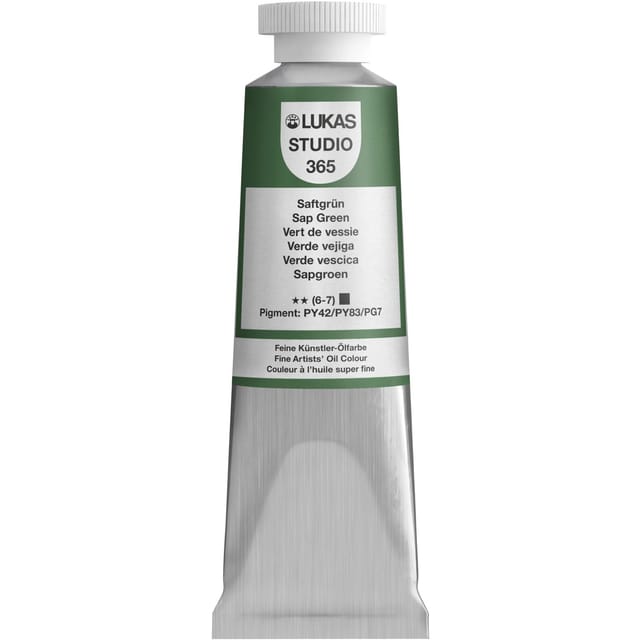 Lukas Studio Ölfarbe 37 ml Premium-Qualität Saftgrün