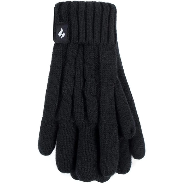 Heat Holders Handschuhe Damen S/M Schwarz