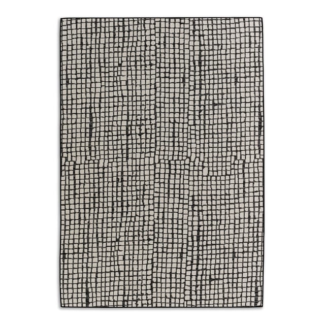 Schöner Wohnen Teppich Parkland Gitter 90 cm x 160 cm Anthrazit
