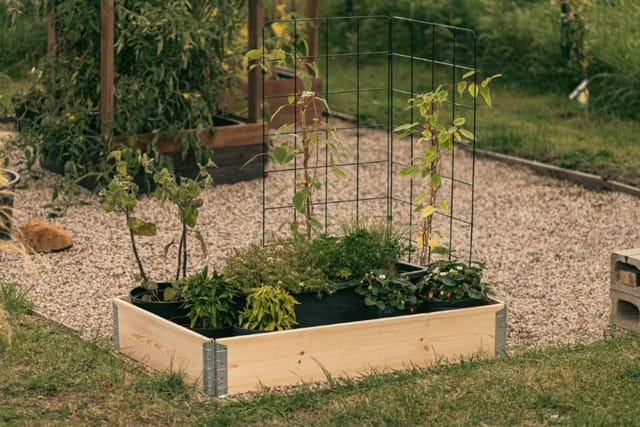 Upyard Modulares Rankgitter 120 cm x 25 cm Schwarz