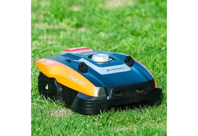 Yard Force Mähroboter Compact 400RIS für Mähflächen bis 400 m² mit Bluetooth App