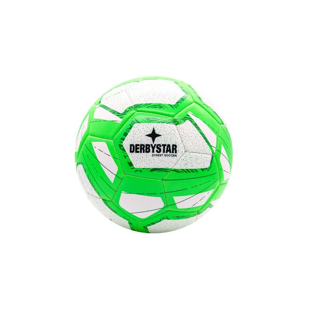 Derbystar Fußball Heimspiel Street Soccer Größe 5 Weiß-Grün