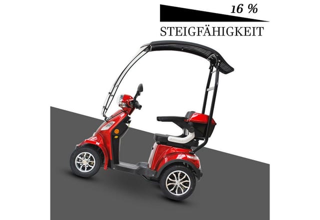 ECO ENGEL 510 Rot mit Dach, Elektromobil