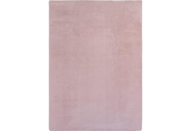 KADIMA DESIGN Teppich ISAR Wohnzimmer Waschbar Schlafzimmer Wohnzimmerteppich Esszimmer Uni, Läufer, Höhe: 13 mm, Rosa, 60x100 cm, Strapazierfähig Esszimmerteppich Waschbar