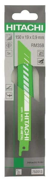 Messer Sägeblatt Säbelsägeblatt Hikoki 752013nf