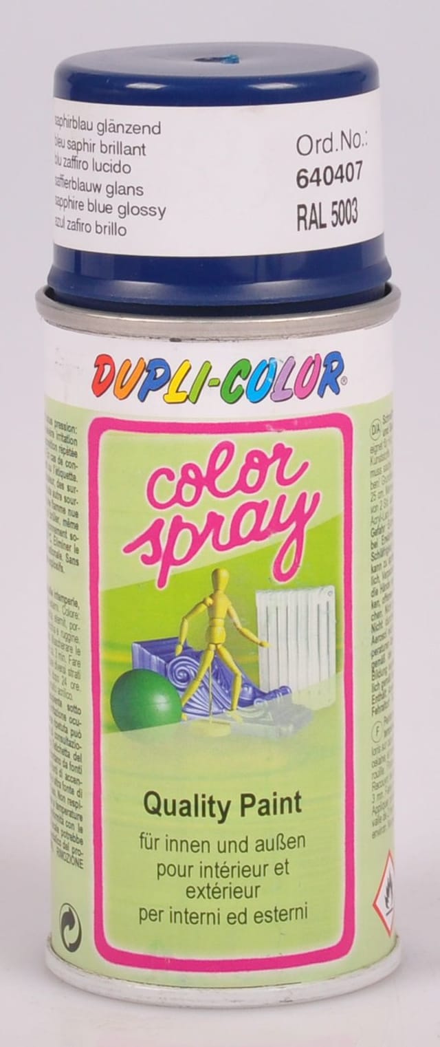 Sprühfarbe Ral 5003 Saphirblau, 150 Ml, Glänzend