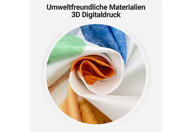 Duschvorhang 180x200cm Polyester Bunter Baum H200 X B180 Cm 1er Pack