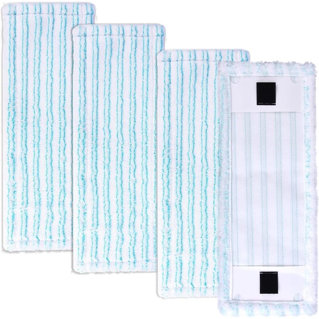 4er Set Wischbezug Für Leifheit Clean Twist M Ergo 2.0 Bodenwischer - Mikrofaser