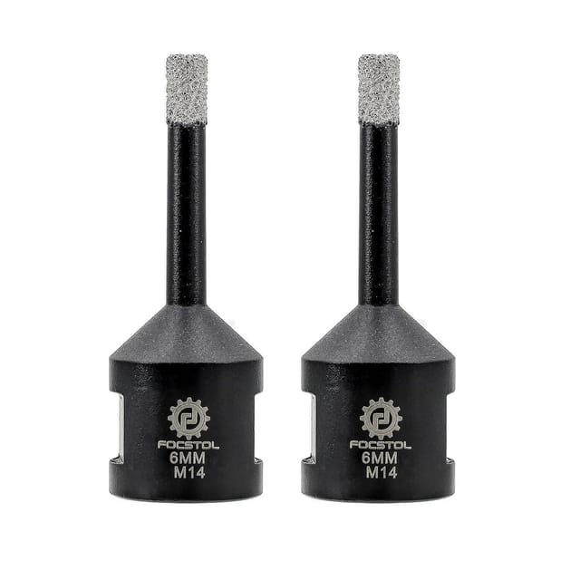 Fliesenbohrer Diamant 6mm M14 Porzellan Keramik Marmor 6mm2