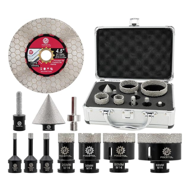 Fliesenbohrer Diamant Bohrkronen Porzellan Keramik Set6